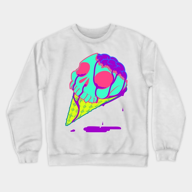 Death Scream! Crewneck Sweatshirt by SuperPixelDude